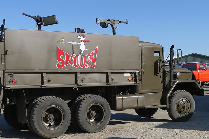 1967 REO M35A1 Gun truck