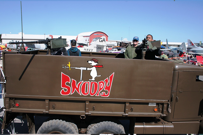 1967 REO M35A1 Gun truck